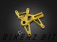 Rear Caliper Bracket - Light Gold
