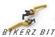 Folding Adjustable Front-Rear Brake Lever - Light Gold