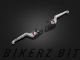 Adjustable Front-Rear Brake Lever (Long) - Silver