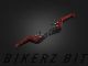 Adjustable Front-Rear Brake Lever - Red