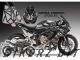 Complete 3M™ Honda CBR650R Decal Sticker Kit - HAGA RACING (White)