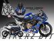 Complete 3M™ Honda CBR650R Decal Sticker Kit - HAGA RACING (Blue)