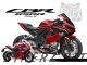 Complete 3M™ Honda CBR650R Decal Sticker Kit - Honda Signature (Black)