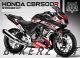 Honda CBR500R (2013-2015) Decal Sticker Kit - HRC RACE RR (Red)