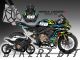 Complete 3M™ Honda CBR650R Decal Sticker Kit - HUNTER SPIRIT (Lime/Blue)