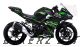 Complete 3M™ Kawasaki Ninja 400 Decal Sticker Kit - K-LINE (Green)