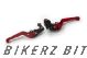 Adjustable Front Brake-Clutch Lever (H) by BIKERS - Red