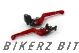 Folding Adjustable Front Brake-Clutch Lever (Long) - Red