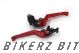 Adjustable Front Brake-Clutch Lever (Long) - Red