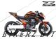 Complete 3M™ Decal Sticker Kit - KRT (Orange) for Kawasaki Z800