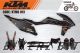 Decal Sticker Kit - Black for KTM Six Days (300tpi, 350exc-f, 500exc-f)