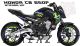 Complete 3M™ Honda CB650F Decal Sticker Kit - MOVISTAR