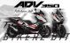 Honda ADV350 Decal Sticker Kit - NK69 (White)