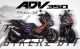 Complete 3M™ Honda ADV 350 ('22-'24) Decal Sticker Kit - ONI (Purple)