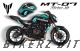 Complete 3M™ Decal Sticker Kit - PTN RACING for Yamaha MT-07 (2021)