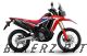 Honda CRF300LR Rally Red/Black (R-292R) Plastic Set