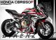 Complete 3M™ Honda CBR650F Decal Sticker Kit - RACE ARMOR (Black)