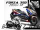 Complete 3M™ Honda Forza 350 Decal Sticker Kit - RACE ARMOR (Tricolor)