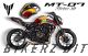 Complete 3M™ Decal Sticker Kit - RACE BULL for Yamaha MT-07 (2021)