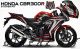 Complete 3M™ Honda CBR300R Decal Sticker Kit-Race Machine (Red) Style