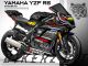 Decal Sticker Kit-Racing46 (Red Line) for Yamaha YZF R6 (2017-Present) 