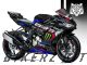 Complete 3M™ Decal Sticker Kit - RACING 636 (Blue) for Kawasaki ZX-6R
