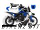 Complete 3M™ Decal Sticker Kit - RACING (Blue) for Yamaha Ténéré 700