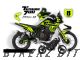 Complete 3M™ Decal Sticker Kit - RACING (Green) for Yamaha Ténéré 700