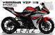 Complete 3M™ Decal Sticker Kit - Racing (Red) for Yamaha YZF R3