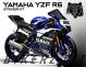 Complete 3M™ Yamaha YZF R6 Decal Sticker Kit - Racing V4 (Blue)