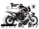 Complete 3M™ Decal Sticker Kit - RACING (White/Red) for Yamaha Ténéré 700
