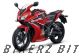 Honda CBR300R Full Red/Black Plastic Parts