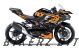 Complete 3M™ Decal Sticker Kit - ROCKSTAR for Kawasaki Ninja 400