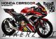 Complete 3M™ Honda CBR500R Decal Sticker Kit - Shark 46 (Red)