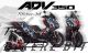 Complete 3M™ Honda ADV 350 ('22-'24) Decal Sticker Kit - SHARK (Red)