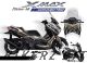 Complete 3M™ Decal Sticker Kit - Sketch (Brown) for Yamaha XMAX CONNECTED ('23-'24)