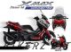 Complete 3M™ Decal Sticker Kit - Sketch (Red) for Yamaha XMAX CONNECTED ('23-'24)
