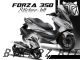Complete 3M™ Honda Forza 350 Decal Sticker Kit - SKETCH (White)