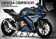 Honda CBR500R (2019) Decal Sticker Kit - Space Race (Blue)