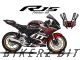 Complete 3M™ Decal Sticker Kit - SPEED LINE (Red) for Yamaha R15M