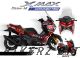 Decal Sticker Kit - SPT RACING (Red) for Yamaha XMAX300 Version 2
