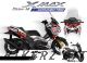Decal Sticker Kit - SPT RACING (WHITE) for Yamaha XMAX300 Version 2