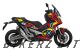 Honda X-ADV 750 Decal Sticker Kit - TECH (Orange)