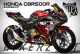 Complete 3M™ Honda CBR500R Decal Sticker Kit - Tiger