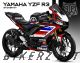 Complete 3M™ Decal Sticker Kit -  TRICOLOUR for Yamaha YZF R3