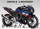 Honda CBR500R (2013-2015) Decal Sticker Kit - TRICOLOUR (Red)