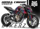 Complete 3M™ Honda CB650F (2017) Decal Sticker Kit - TRICOLOUR RR