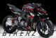 Kawasaki Z1000 Decal Sticker Kit - RACING (Red)