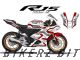 Complete 3M™ Decal Sticker Kit - UNICOR ARMOR (Red) for Yamaha R15M