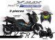Complete 3M™ Decal Sticker Kit - Wave (Lime) for Yamaha XMAX CONNECTED ('23-'24)